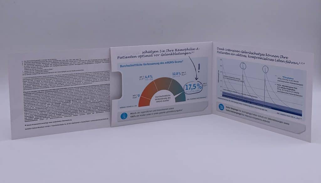 Effektkarten für Pharmamessen