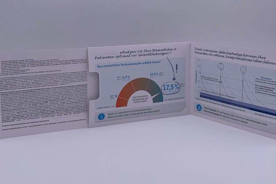 Effektkarten für Pharmamessen