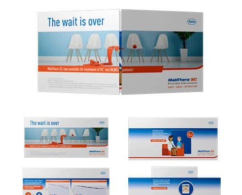 endless folding card direct mail